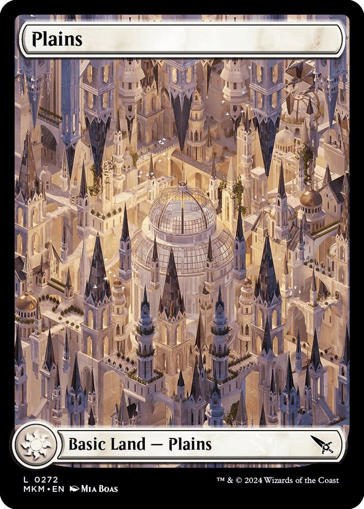 Plains 272 card from Murders at Karlov Manor