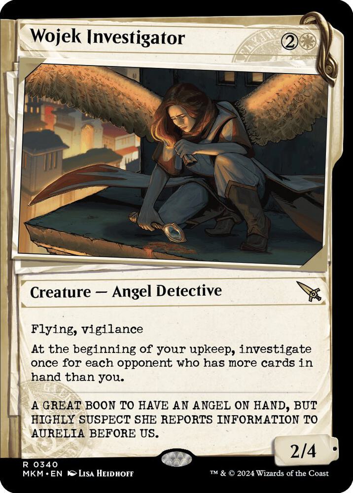 Wojek Investigator (Showcase) 340 card from Murders at Karlov Manor