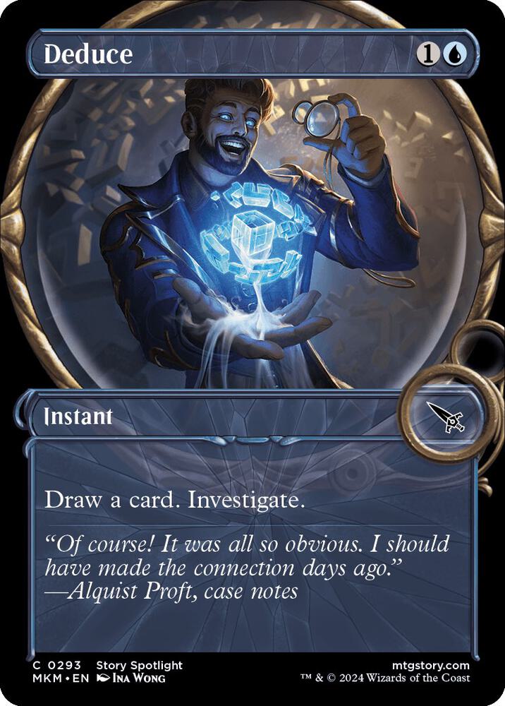 Deduce (Showcase) 293 card from Murders at Karlov Manor