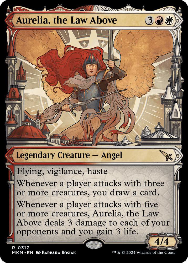 Aurelia, the Law Above (Showcase) 317 card from Murders at Karlov Manor