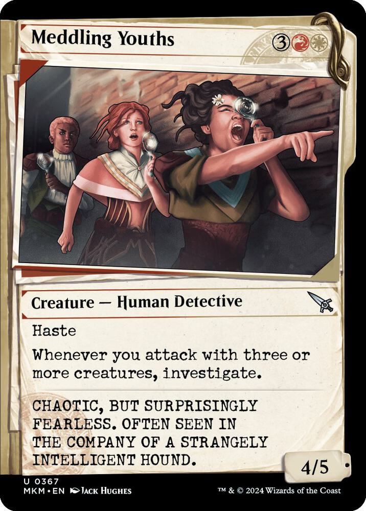 Meddling Youths (Showcase) 367 card from Murders at Karlov Manor