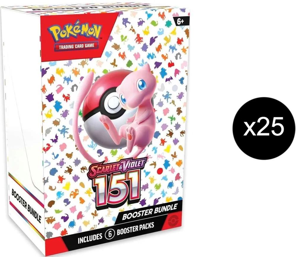 151 Booster Bundle Case card from SV: Scarlet & Violet 151