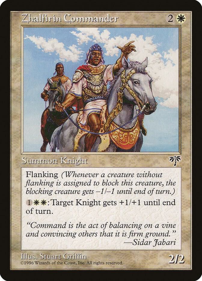 Zhalfirin Commander card from Mirage