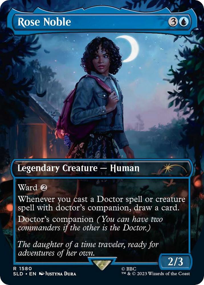 Rose Noble 1580 card from Secret Lair Drop Series