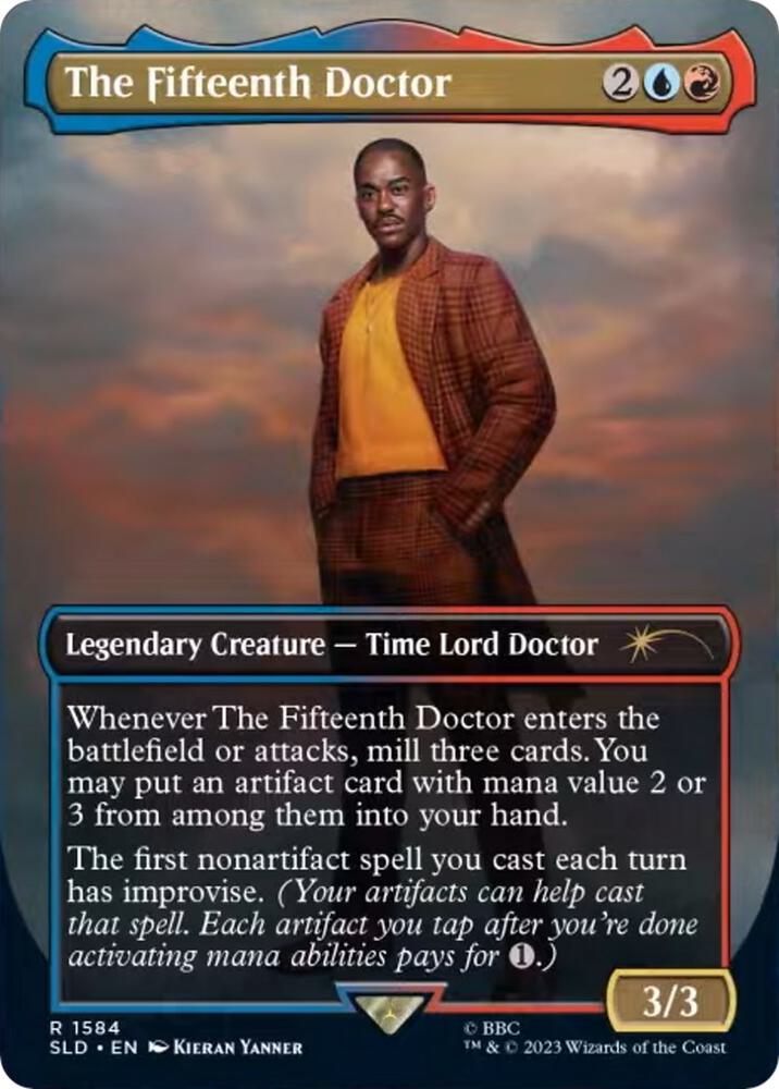 The Fifteenth Doctor 1584 card from Secret Lair Drop Series