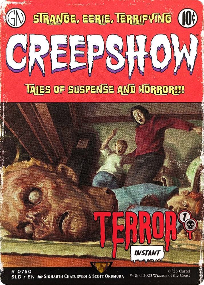 Terror 750 card from Secret Lair Drop Series