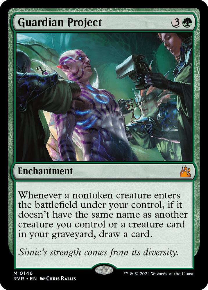 Guardian Project 146 card from Ravnica Remastered