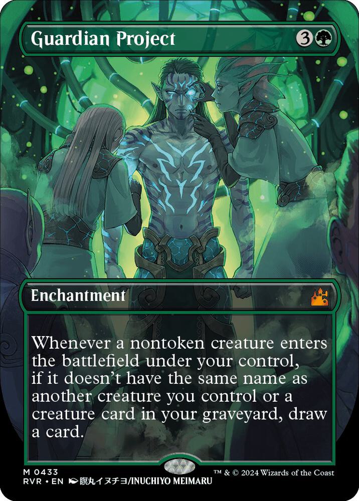 Guardian Project (Anime Borderless) 433 card from Ravnica Remastered