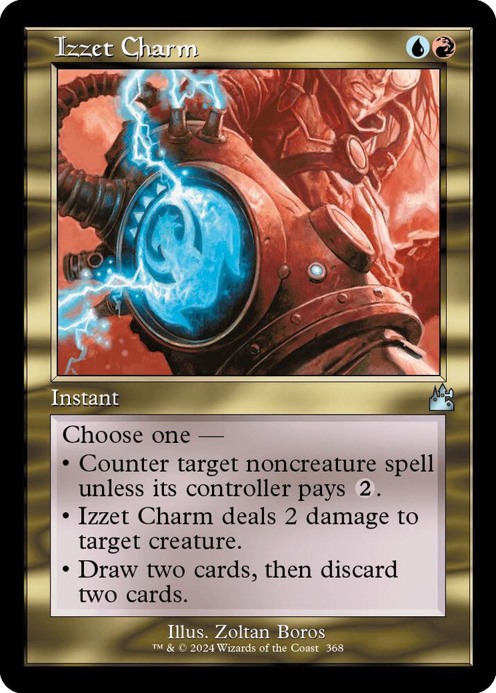 Izzet Charm (Retro Frame) 368 card from Ravnica Remastered
