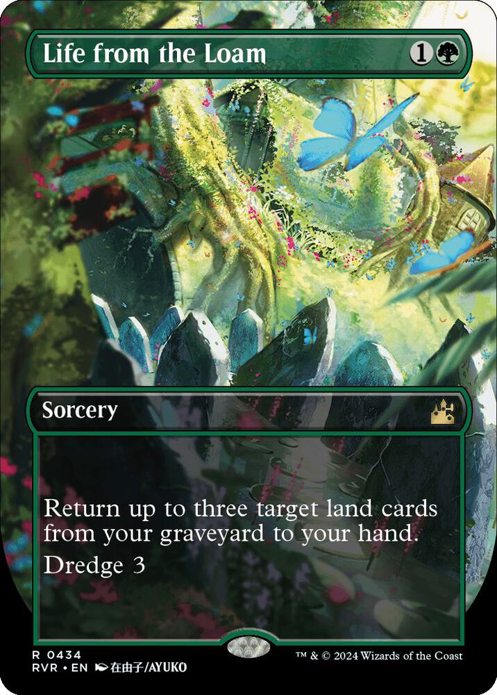 Life from the Loam (Anime Borderless) 434 card from Ravnica Remastered