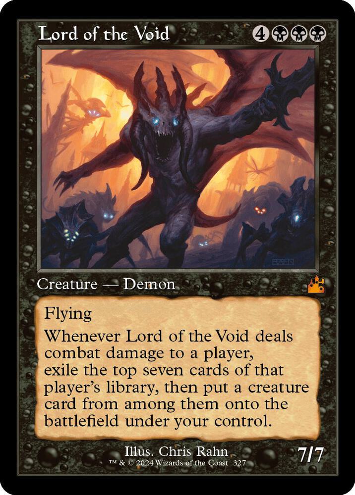 Lord of the Void (Retro Frame) 327 card from Ravnica Remastered