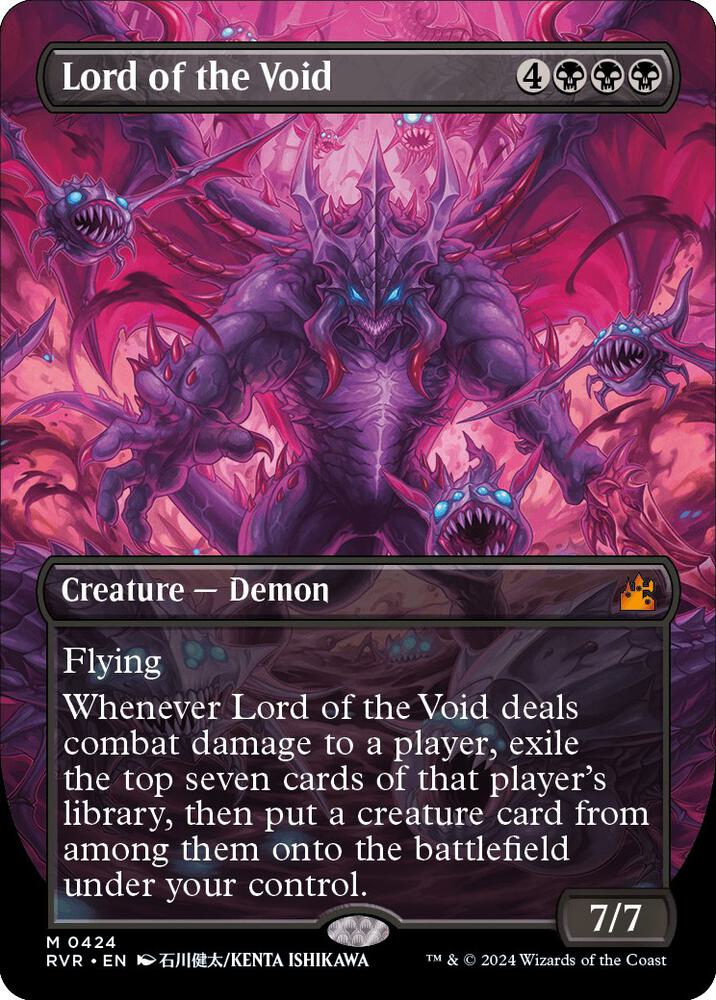 Lord of the Void (Anime Borderless) 424 card from Ravnica Remastered