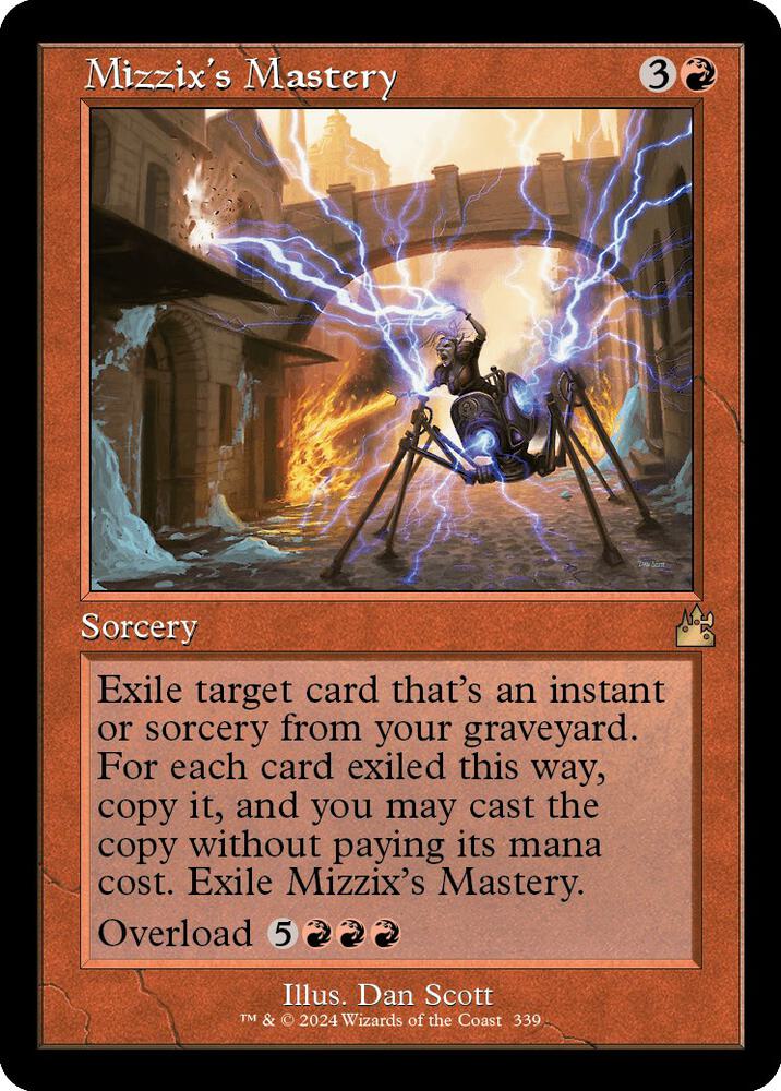 Mizzix's Mastery (Retro Frame) 339 card from Ravnica Remastered