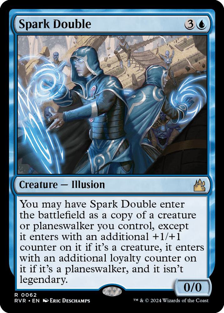 Spark Double 62 card from Ravnica Remastered