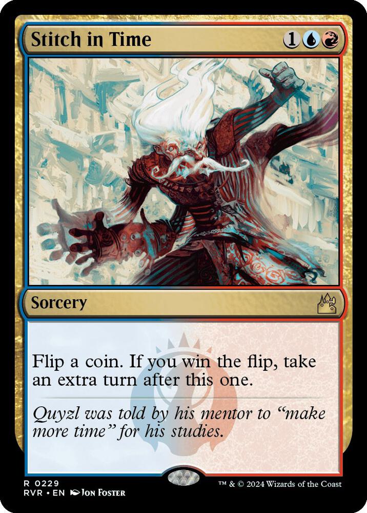 Stitch in Time 229 card from Ravnica Remastered