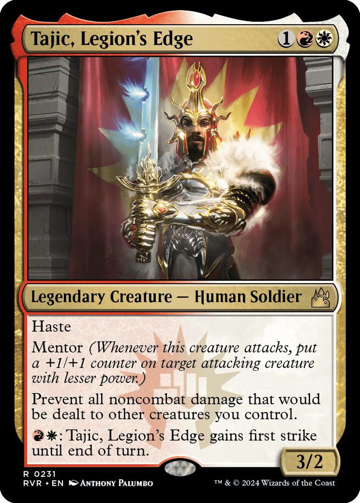 Tajic, Legion's Edge 231 card from Ravnica Remastered