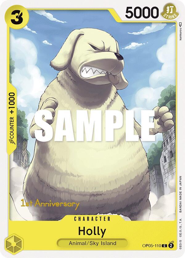 Holly OP05-110 card from Awakening of the New Era: 1st Anniversary Tournament Cards