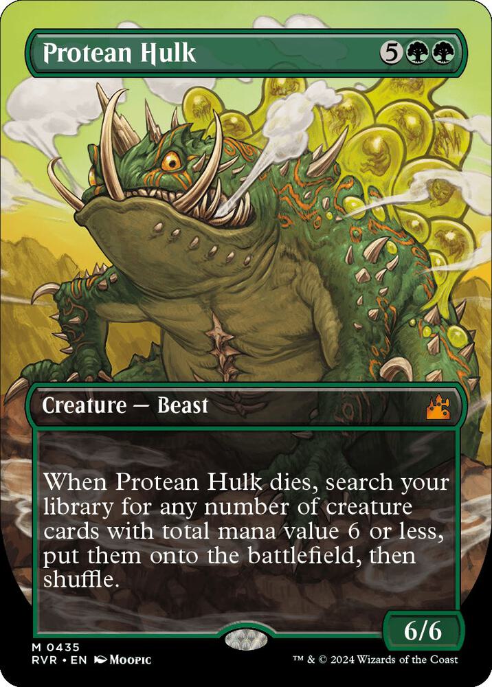 Protean Hulk (Anime Borderless) 435 card from Ravnica Remastered