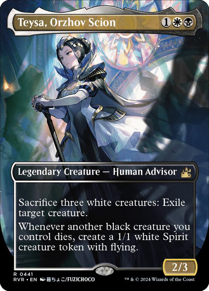 Teysa, Orzhov Scion (Anime Borderless) 441 card from Ravnica Remastered
