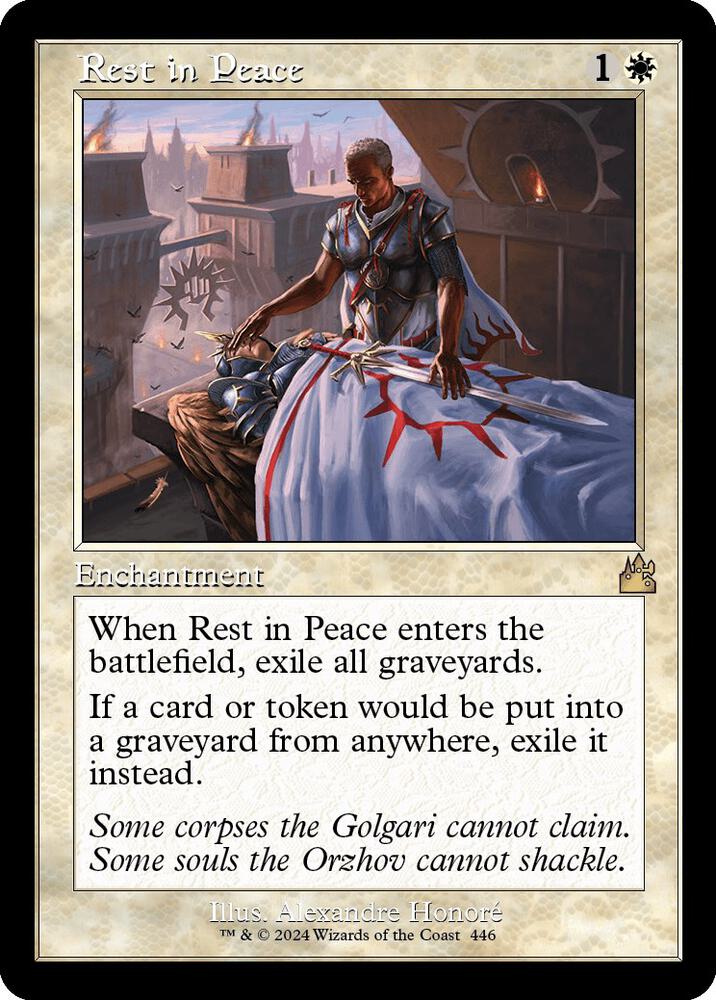 Rest in Peace (Retro Frame) 446 card from Ravnica Remastered