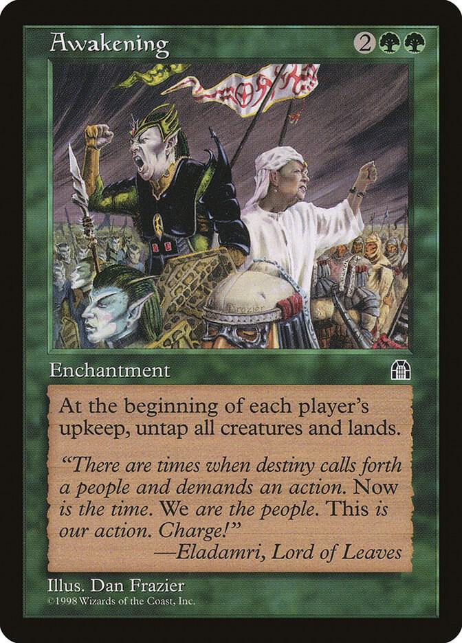 Awakening card from Stronghold
