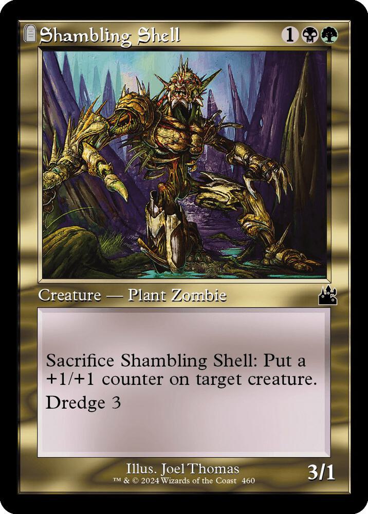 Shambling Shell (Retro Frame) 460 card from Ravnica Remastered