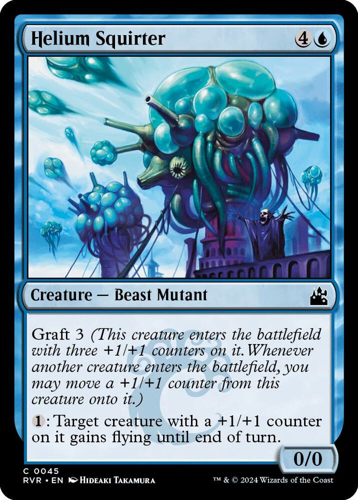 Helium Squirter 45 card from Ravnica Remastered
