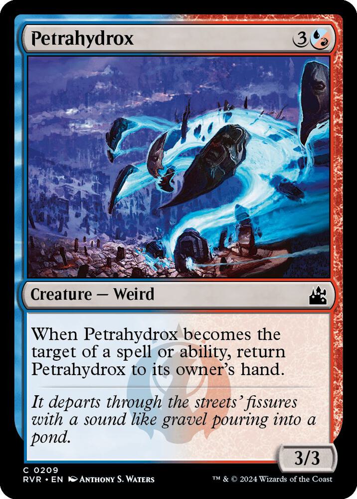 Petrahydrox 209 card from Ravnica Remastered