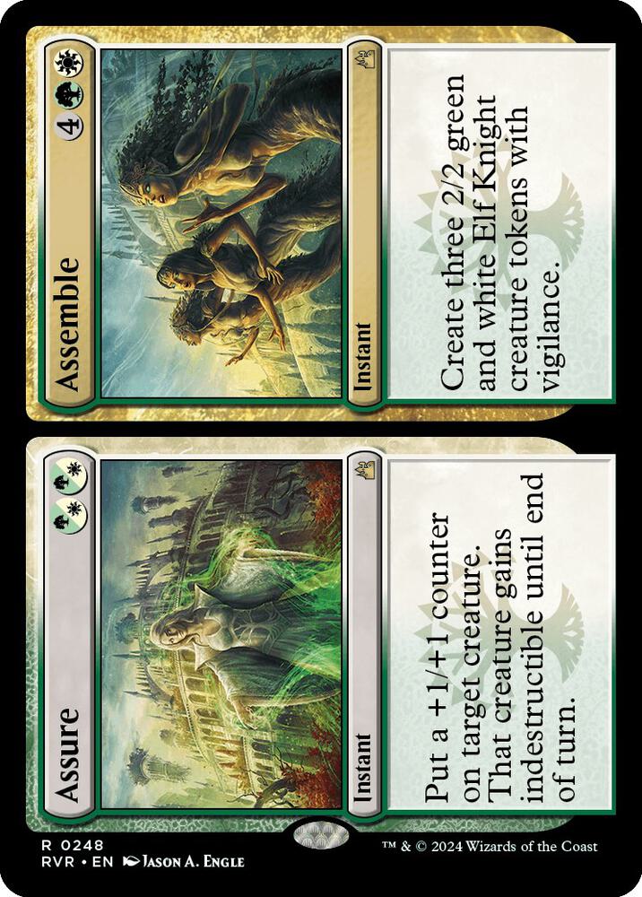 Assure // Assemble 248 card from Ravnica Remastered