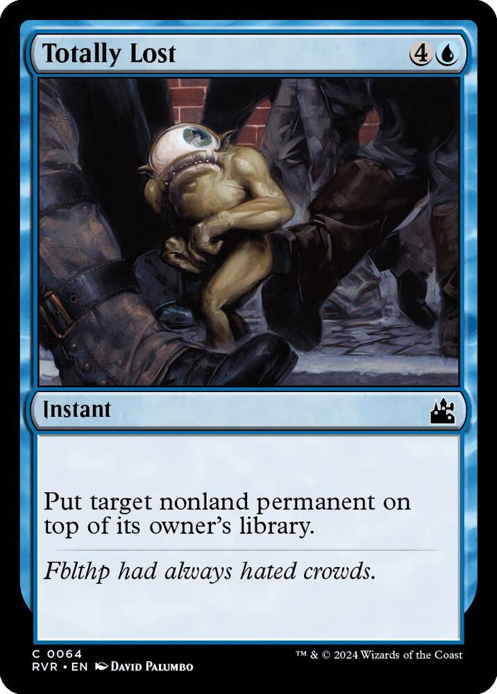 Totally Lost 64 card from Ravnica Remastered
