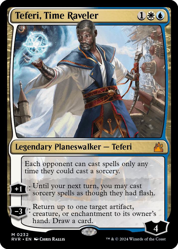 Teferi, Time Raveler 232 card from Ravnica Remastered