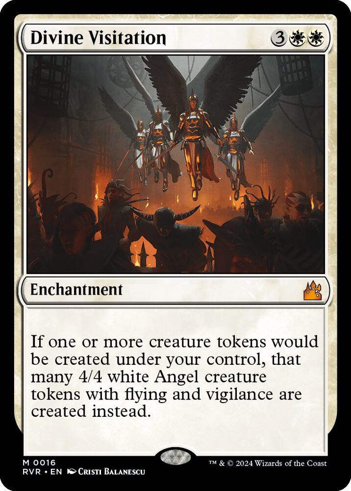 Divine Visitation 16 card from Ravnica Remastered