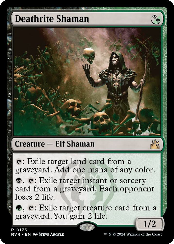 Deathrite Shaman 175 card from Ravnica Remastered