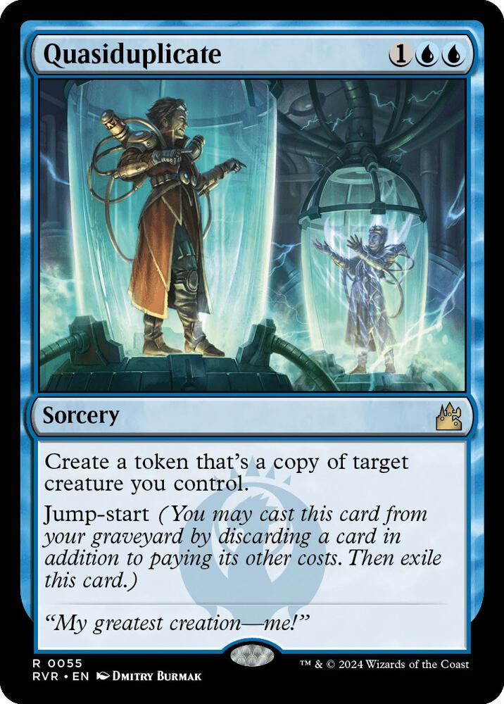 Quasiduplicate 55 card from Ravnica Remastered