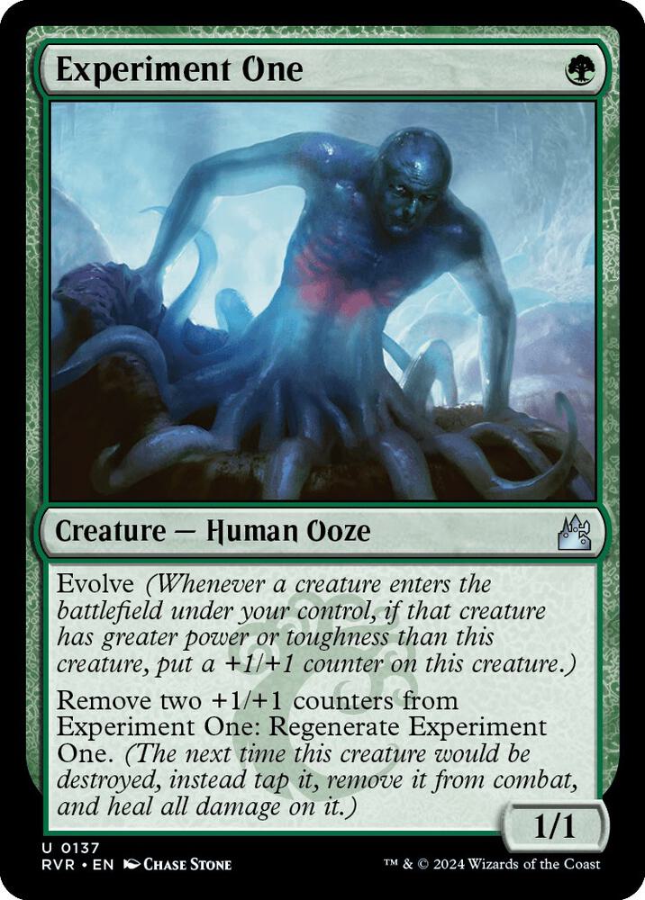 Experiment One 137 card from Ravnica Remastered