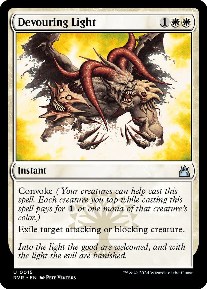Devouring Light 15 card from Ravnica Remastered