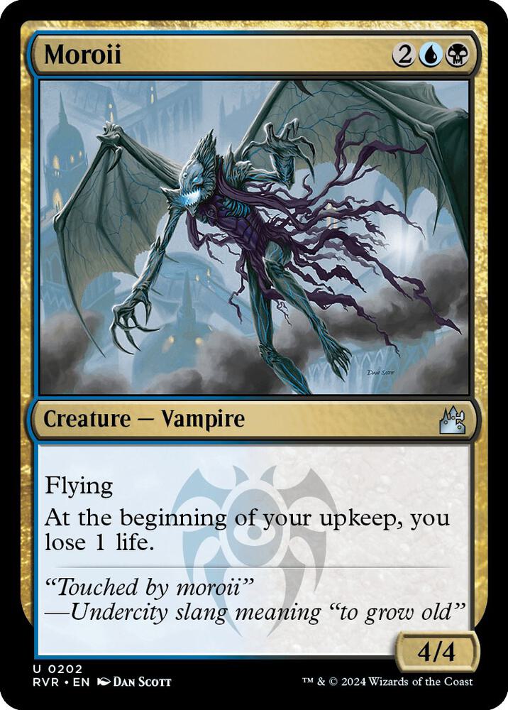 Moroii 202 card from Ravnica Remastered
