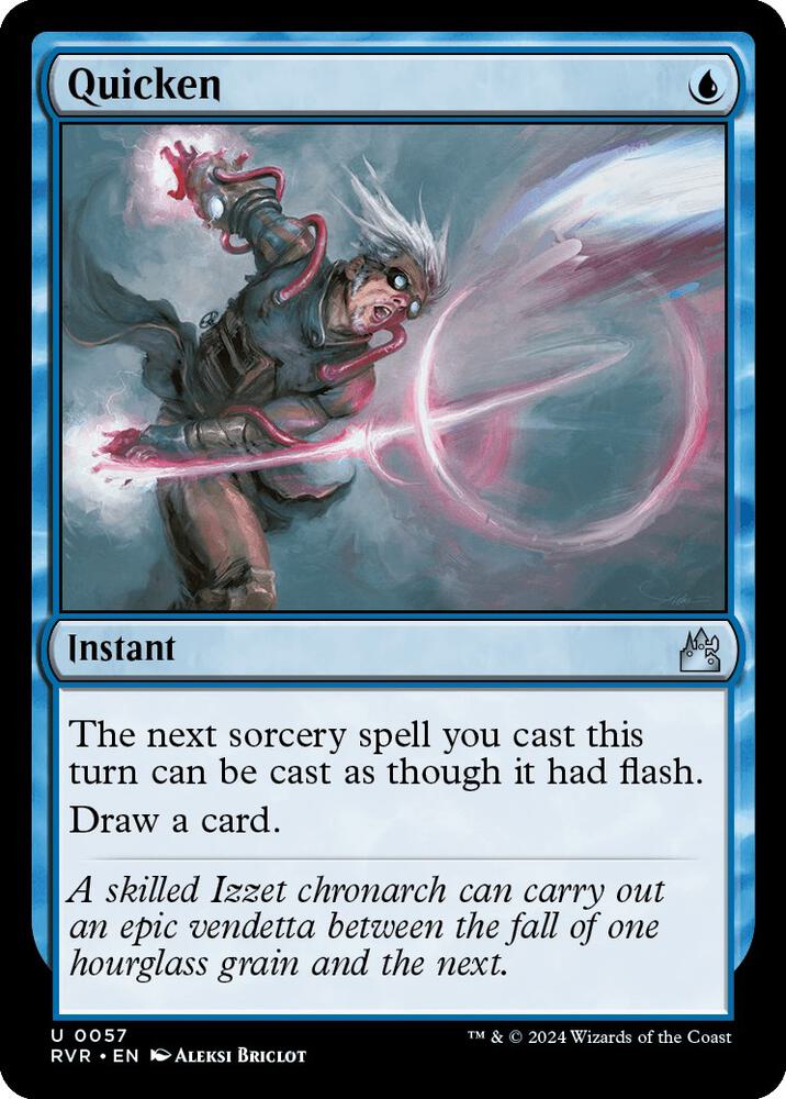 Quicken 57 card from Ravnica Remastered