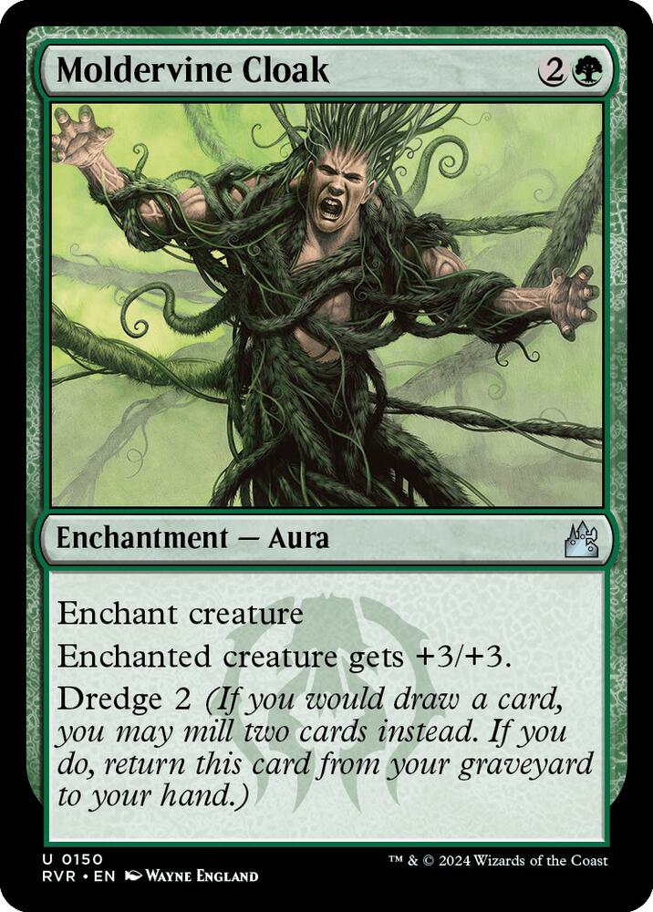 Moldervine Cloak 150 card from Ravnica Remastered