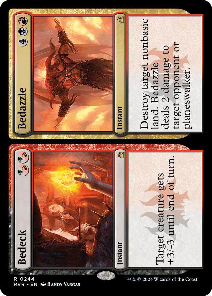 Bedeck // Bedazzle 244 card from Ravnica Remastered