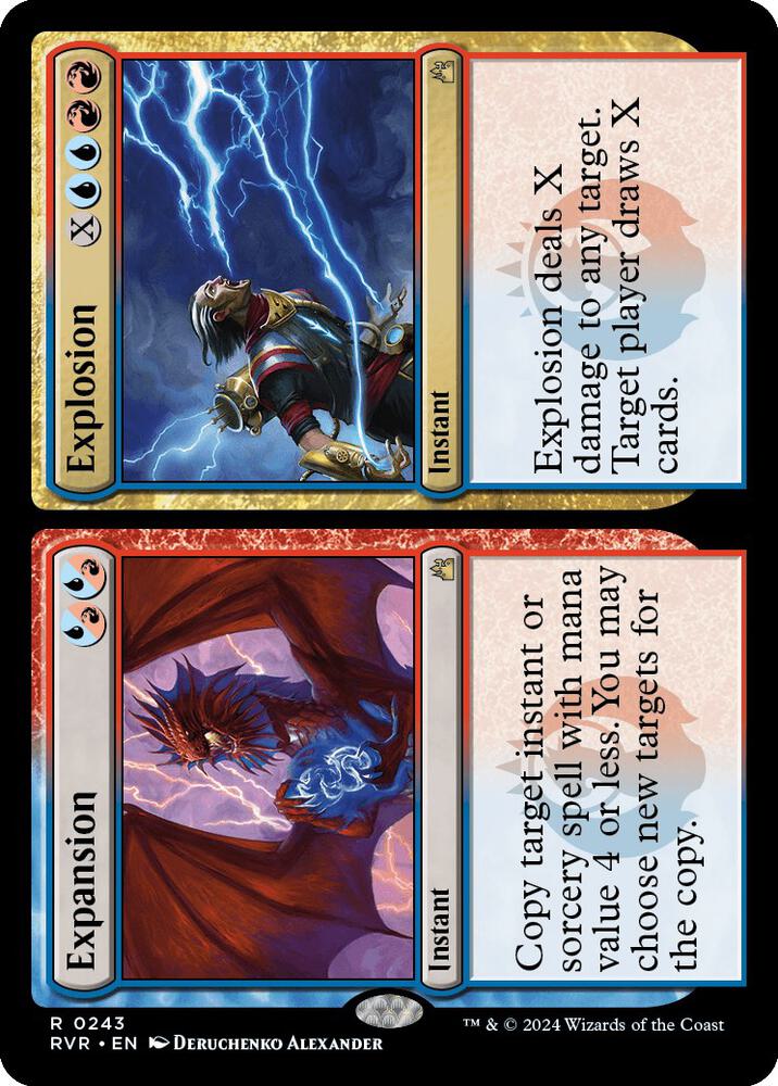 Expansion // Explosion 243 card from Ravnica Remastered