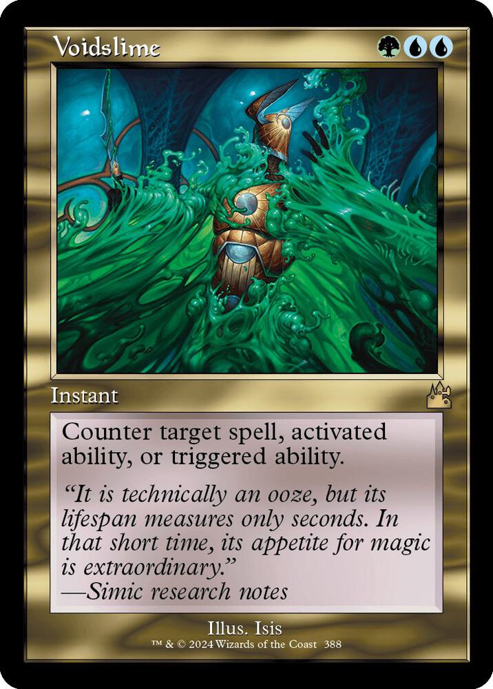 Voidslime (Retro Frame) 388 card from Ravnica Remastered