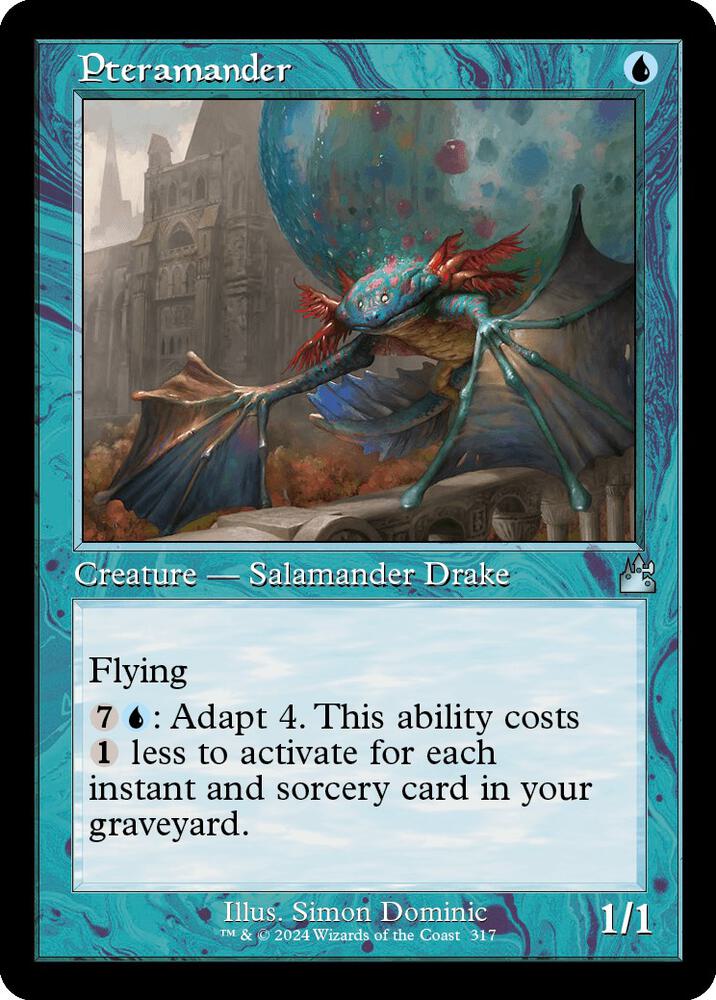 Pteramander (Retro Frame) 317 card from Ravnica Remastered