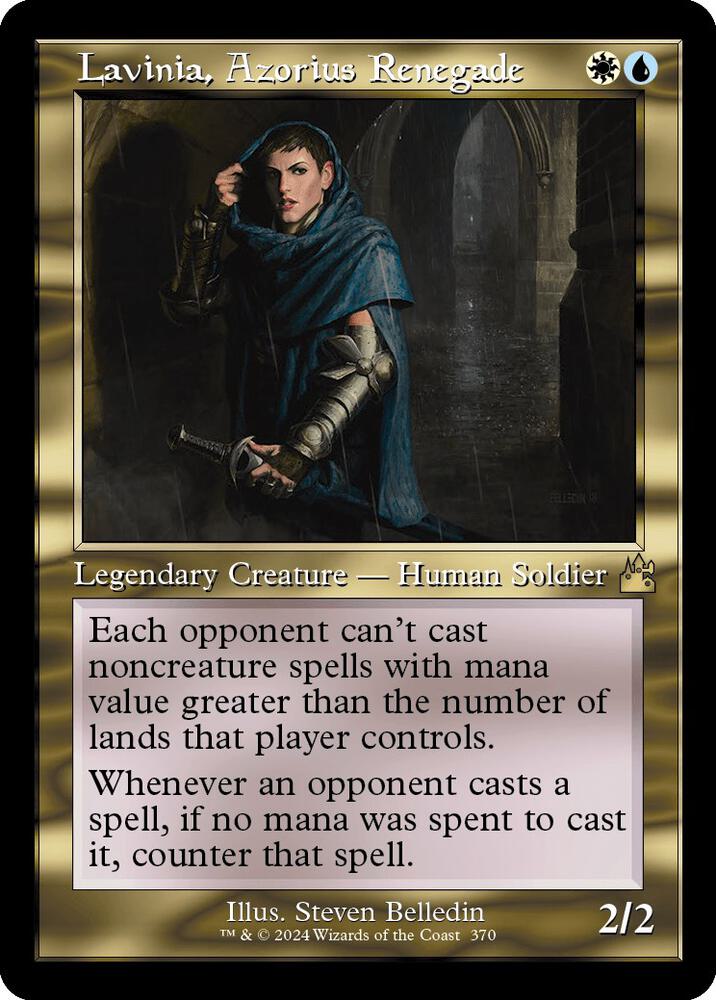 Lavinia, Azorius Renegade (Retro Frame) 370 card from Ravnica Remastered
