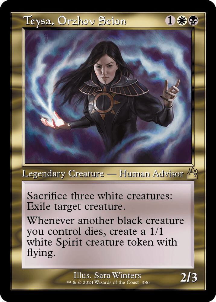 Teysa, Orzhov Scion (Retro Frame) 386 card from Ravnica Remastered