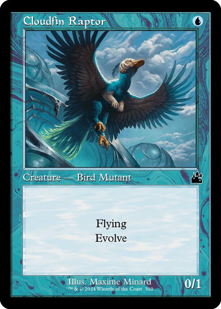 Cloudfin Raptor (Retro Frame) 310 card from Ravnica Remastered