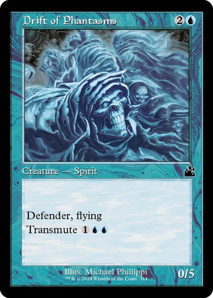 Drift of Phantasms (Retro Frame) 314 card from Ravnica Remastered