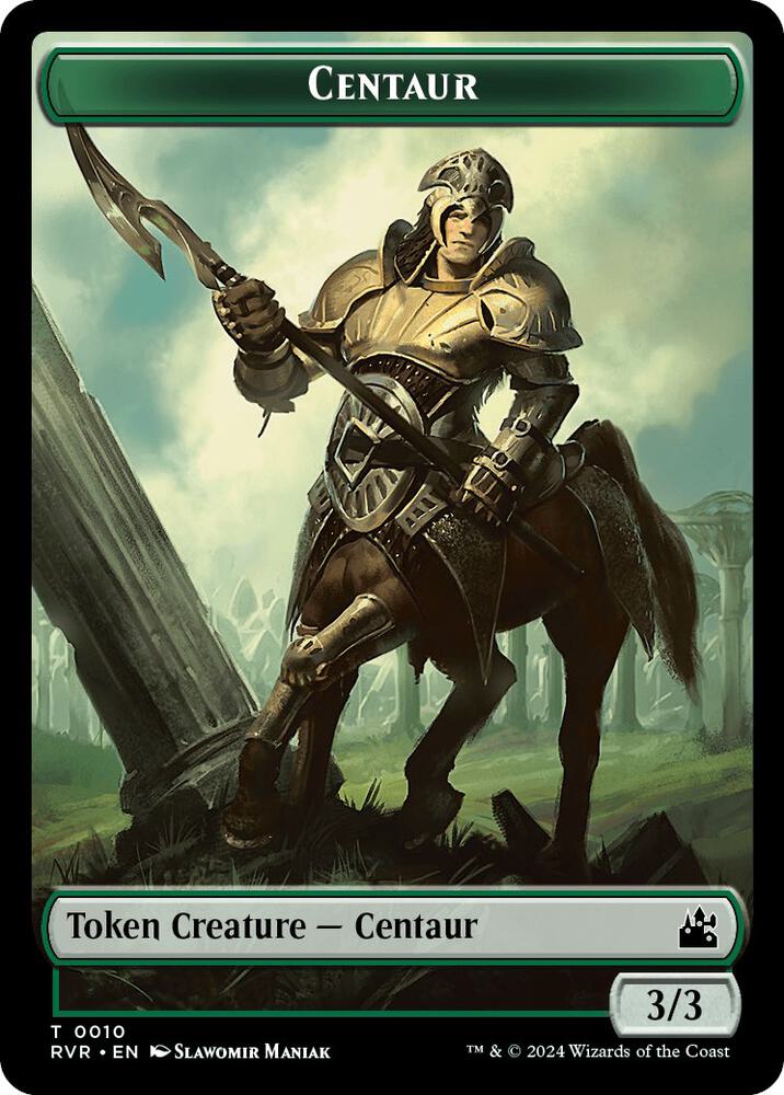 Centaur Token 10 card from Ravnica Remastered