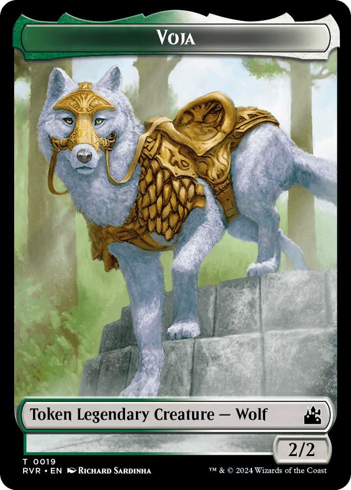 Voja Token 19 card from Ravnica Remastered