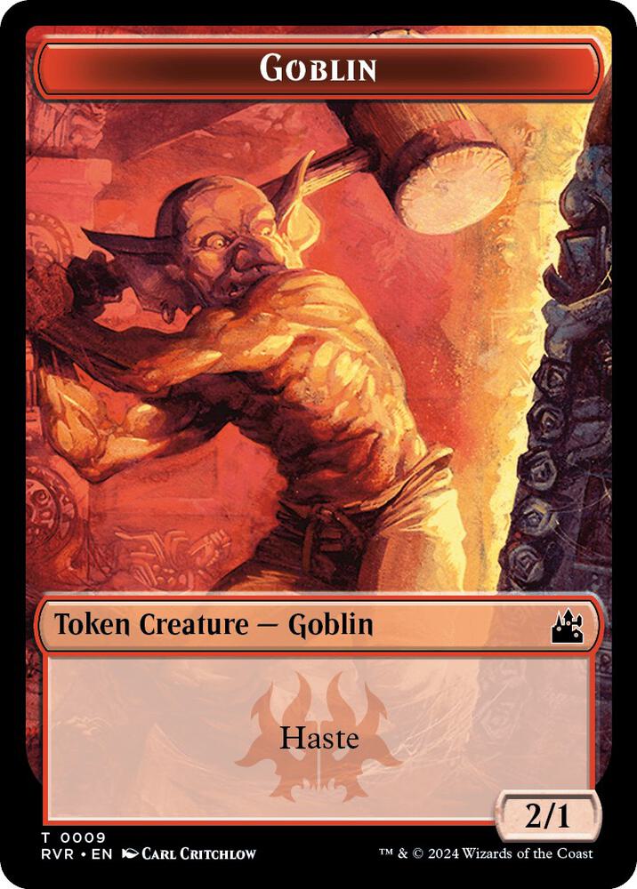 Goblin Token 9 card from Ravnica Remastered
